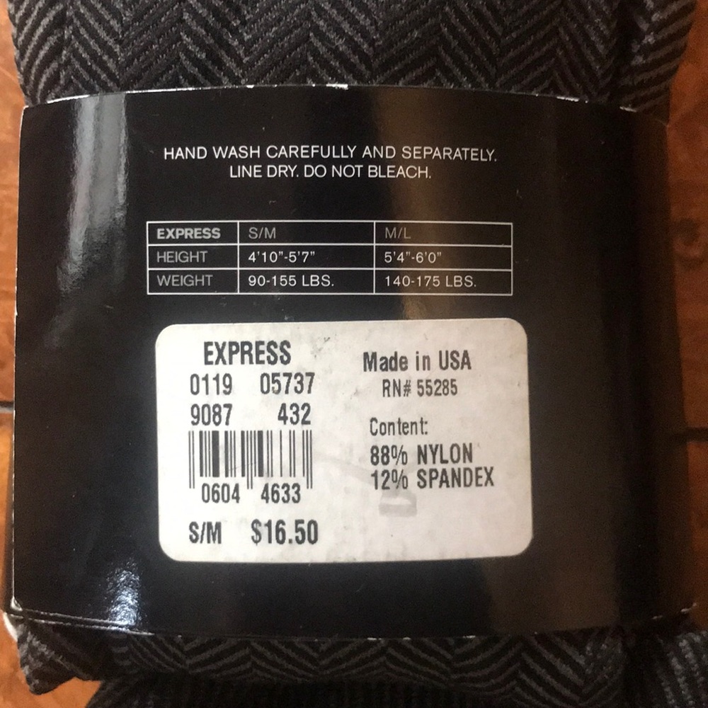 Express Stirrup Herringbone Tights - Picture 4 of 4